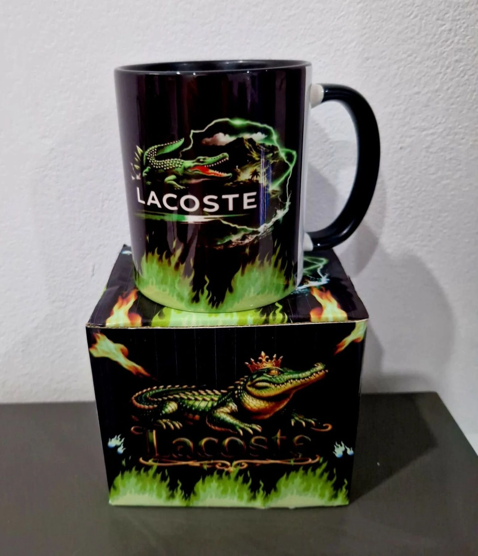 Zwarte Lacoste beker – photo 2